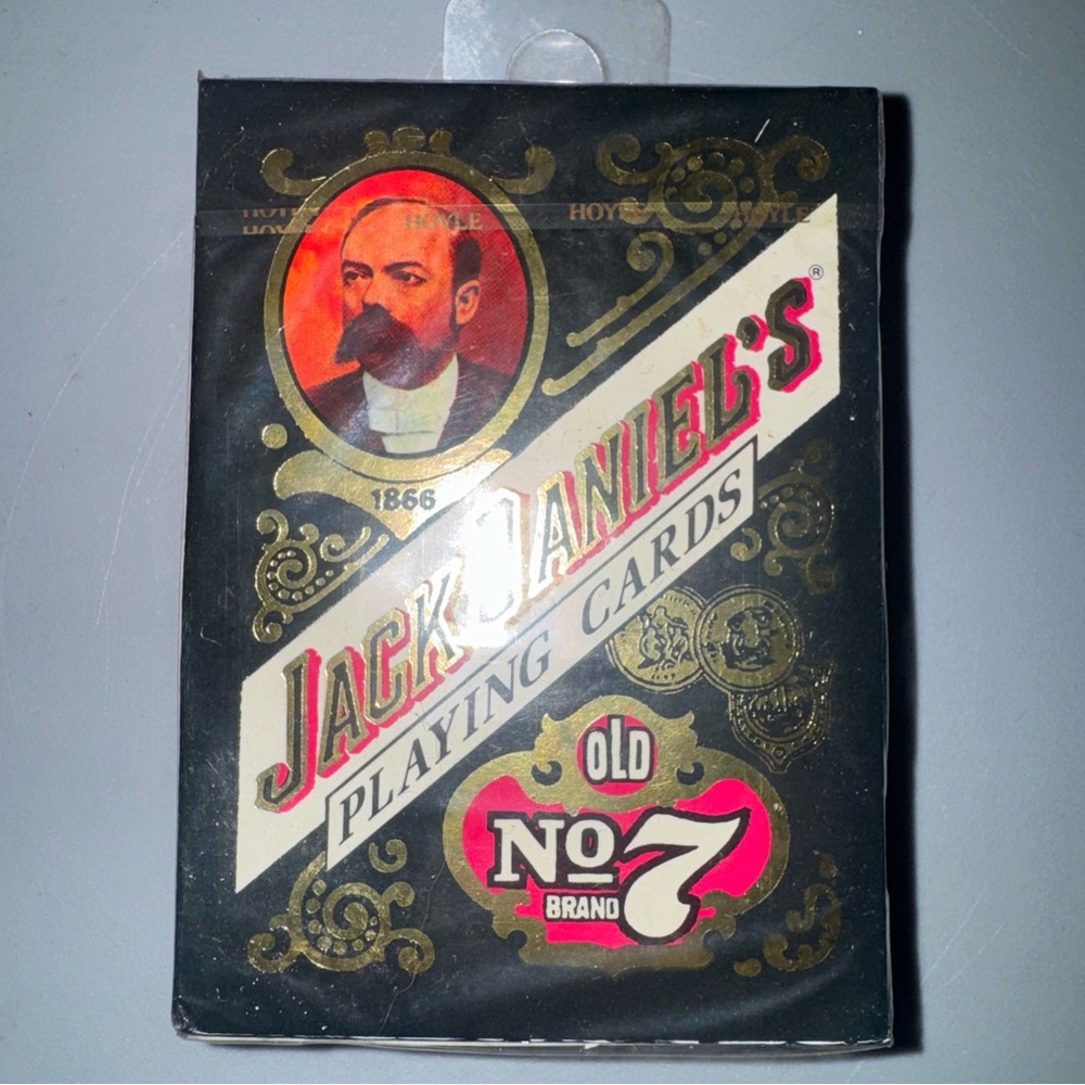 Jack Daniels Black and Gold Playing Cards